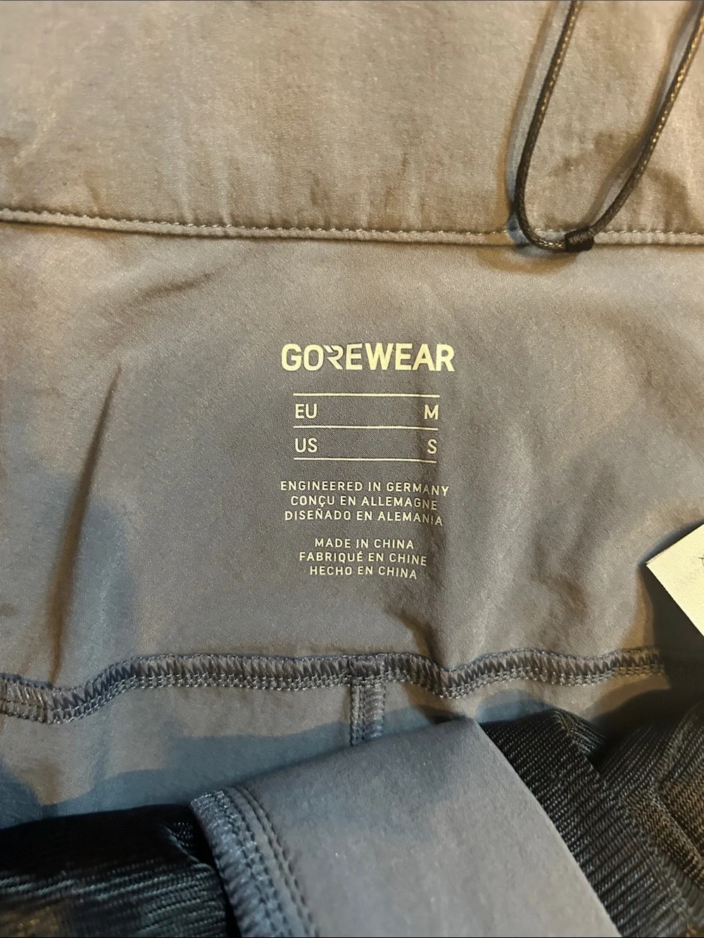 Gorewear Men’s Gray/Lab Graphite Passion Cycling Pant - Small, NWT
